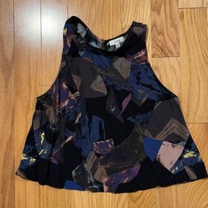 Aritzia Wilfred Sleeveless blouse. Abstract print. size XS